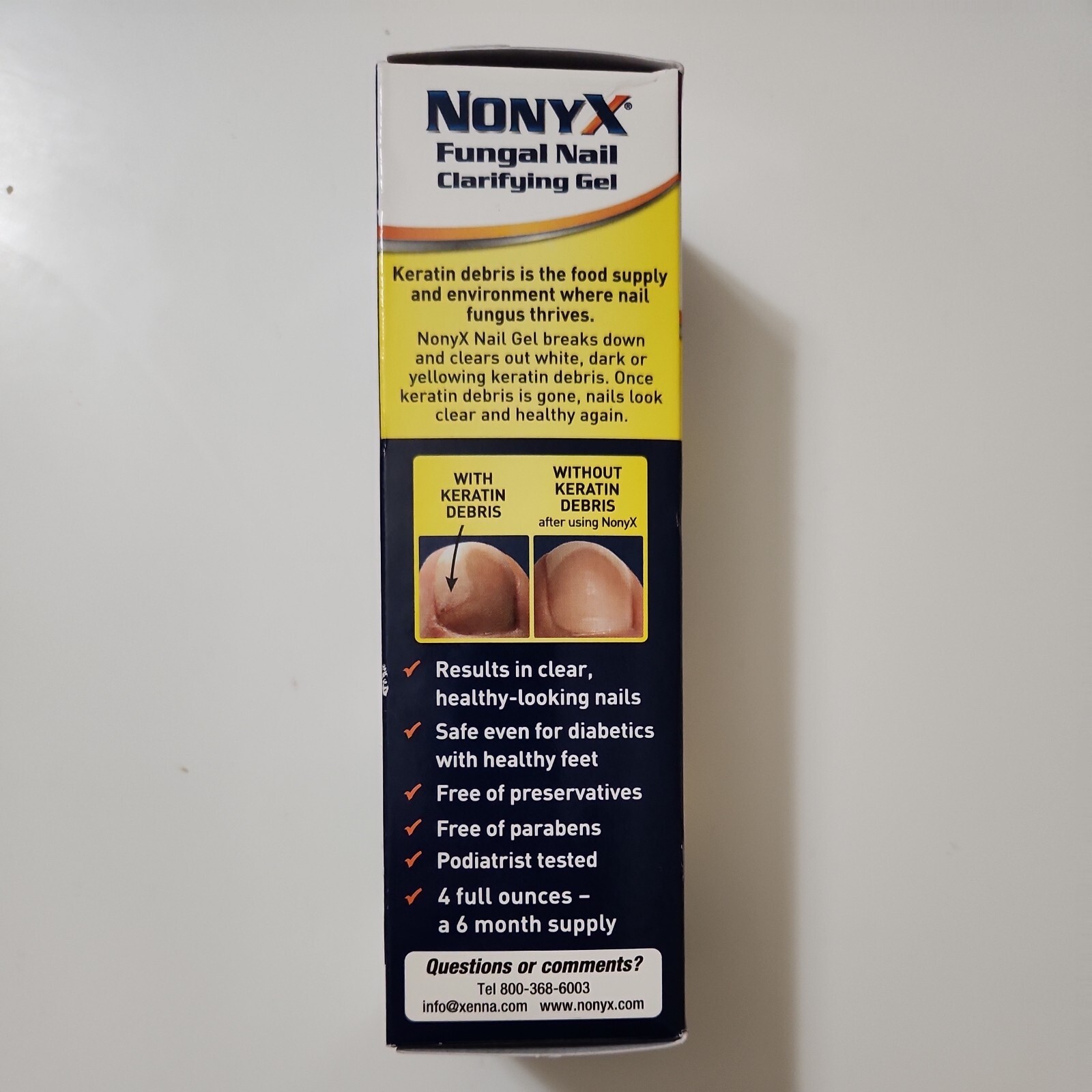 Nonyx Fungal Nail Gel Clarifying by Xenna 4 oz