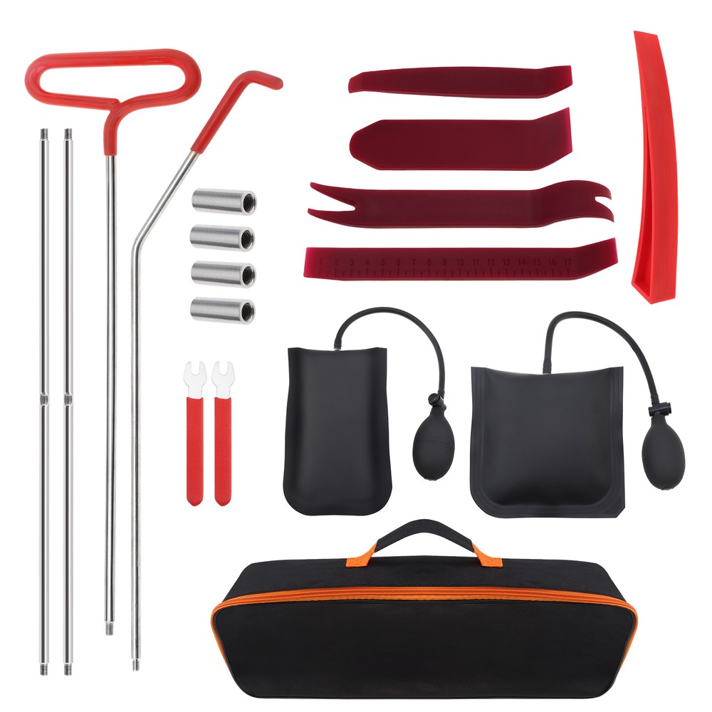 Portable Repair Tools, Wheel Pin Puller Tool Set 65 inch Pull Hook, J-Hook,18PCS