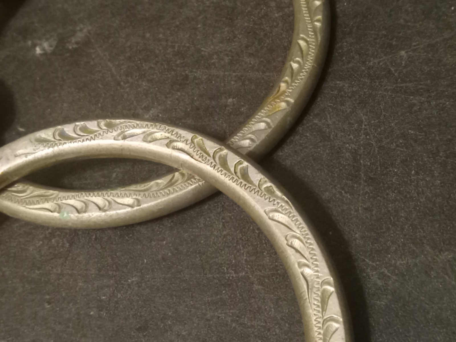 loose ring snaffle bit 5 in stainless mouth engraved nickel rings show bit