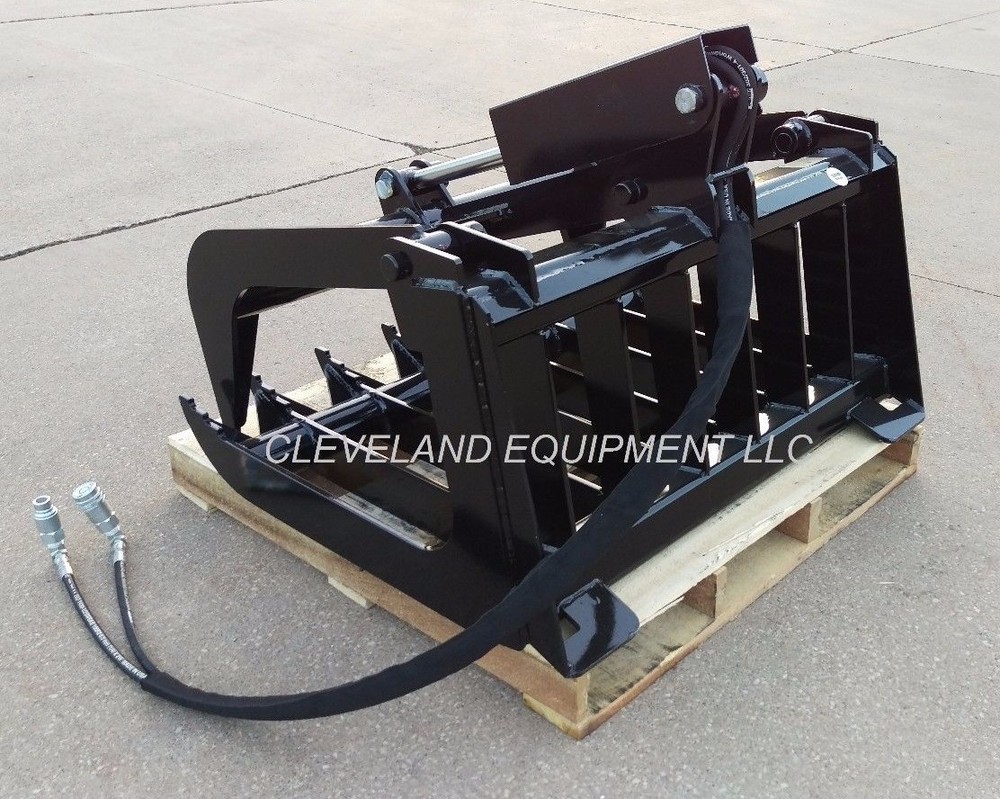 NEW 36" MINI ROOT GRAPPLE ATTACHMENT - Bobcat Mini Skid Steer Track Loader Rake