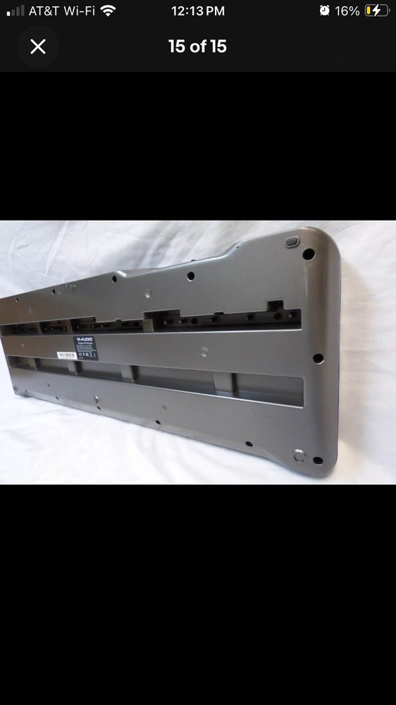 M-Audio OXYGEN 49 Key USB MIDI Electronic Keyboard Controller 3rd Gen w/ Cable