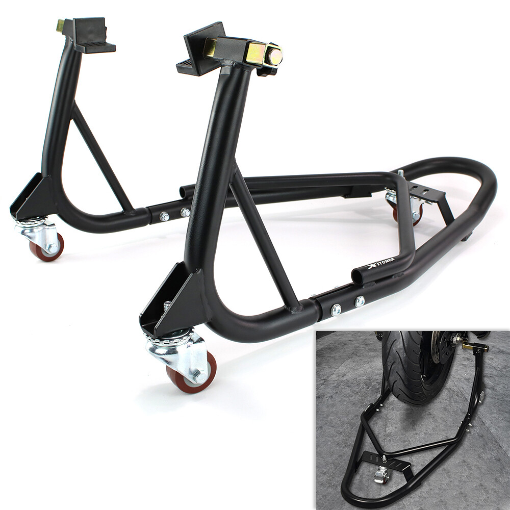Motorcycle Bike Stand Rear Wheel Lift Adjustable Swingarm Forklift Paddock Stand