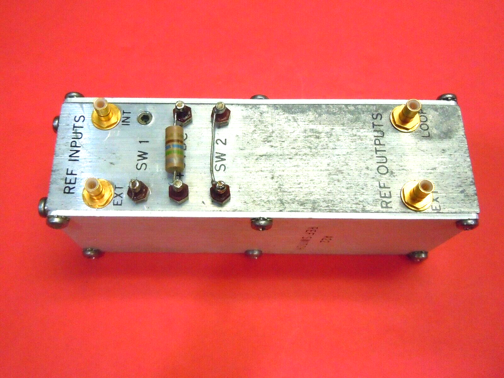 HP 8569B Spectrum Analyzer A22 Reference Switch Assembly