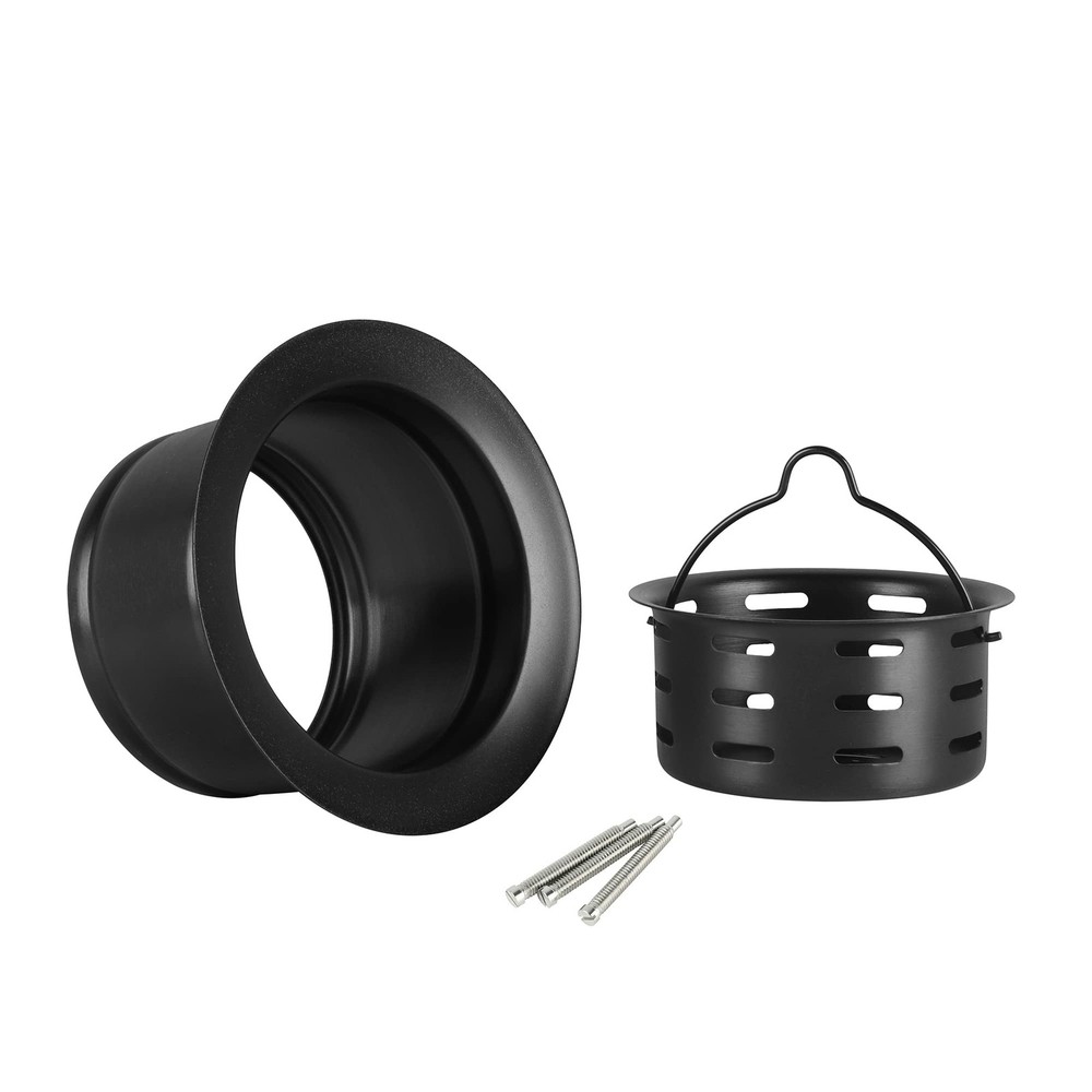 Extended Sink Flange with Deep Basket Strainer, Deep Garbage Disposal Sink Fl...