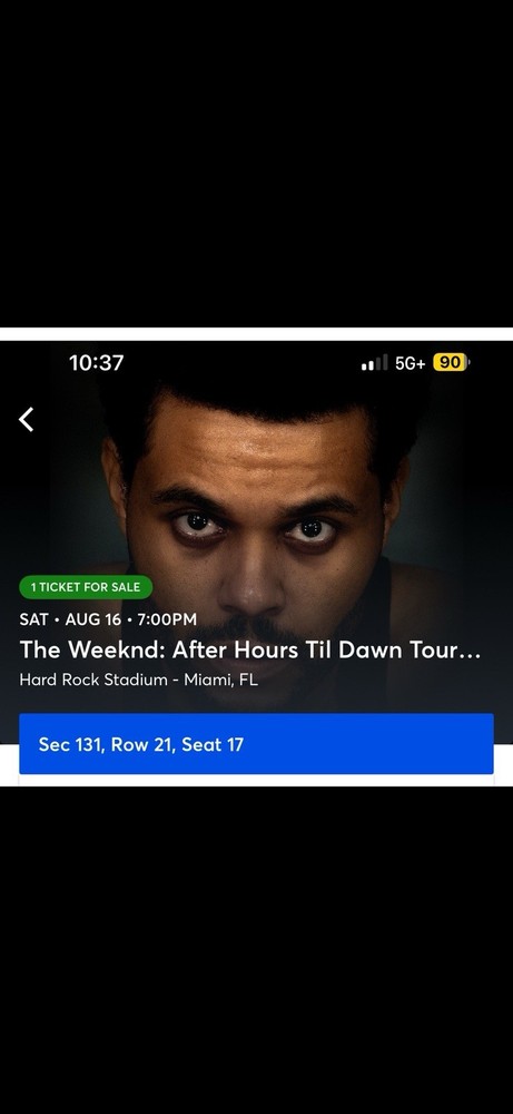 The Weeknd Miami, FL Tickets