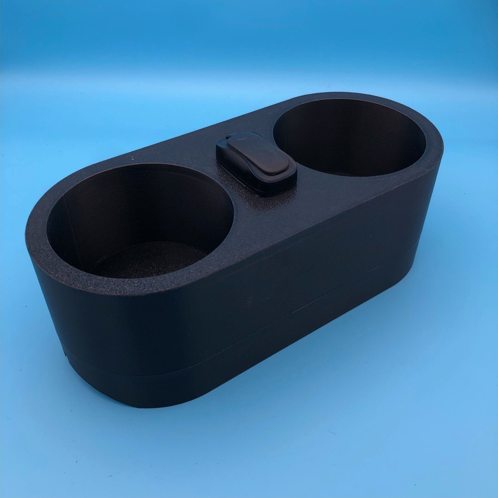 Classic Mini Rear Cup Holder - with USB Charging