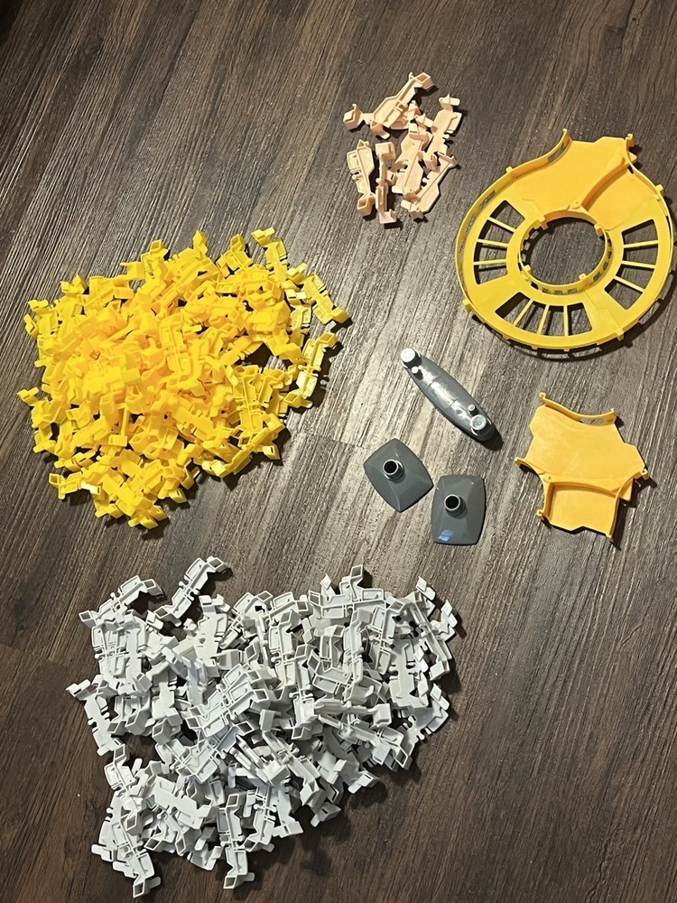 Extra Replacement Engineering Track Only Playset Mobilization Yellow Gray Tan