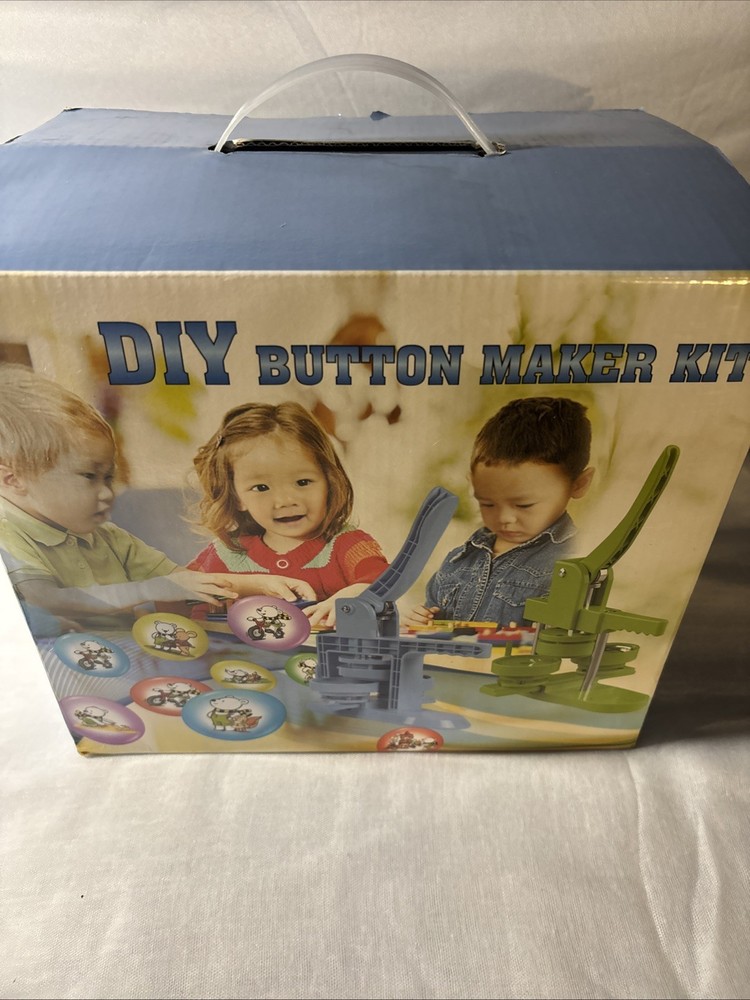 Button Maker Machine, 75Mm(3 Inch) DIY Pin Button Maker Press Machine Kit, Badge