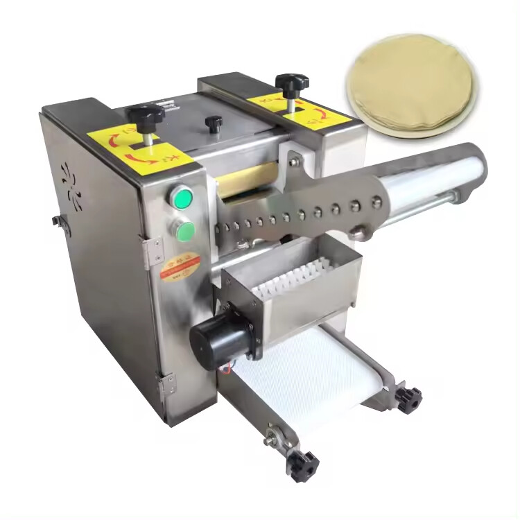 Automatic Tortilla Dough Samosa Dumpling Wrapper Making Wonton Dumpling Wrapper
