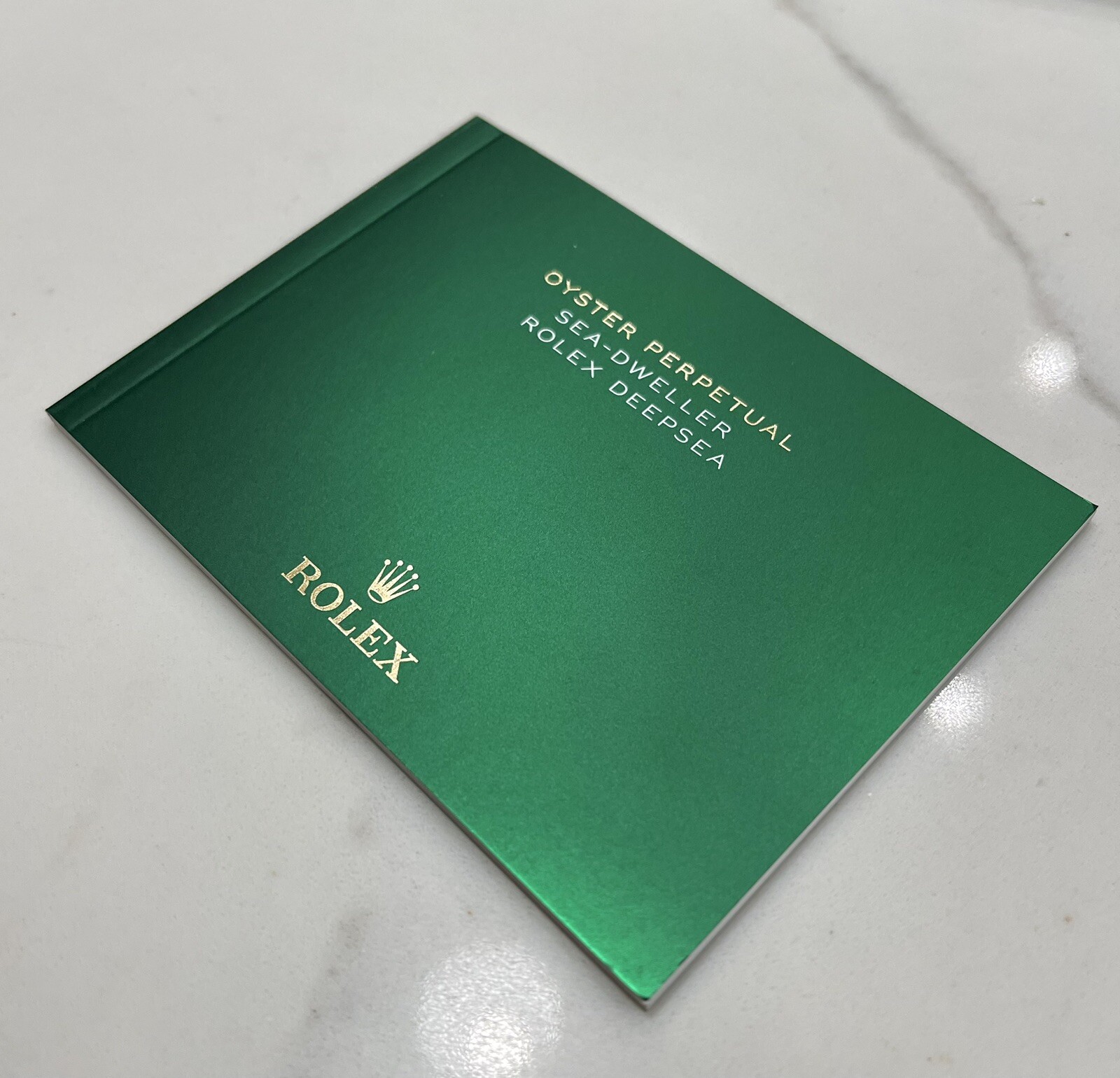 Authentic Rolex Sea Dweller Deepsea Booklet Manual Full Set 126660 126600 James