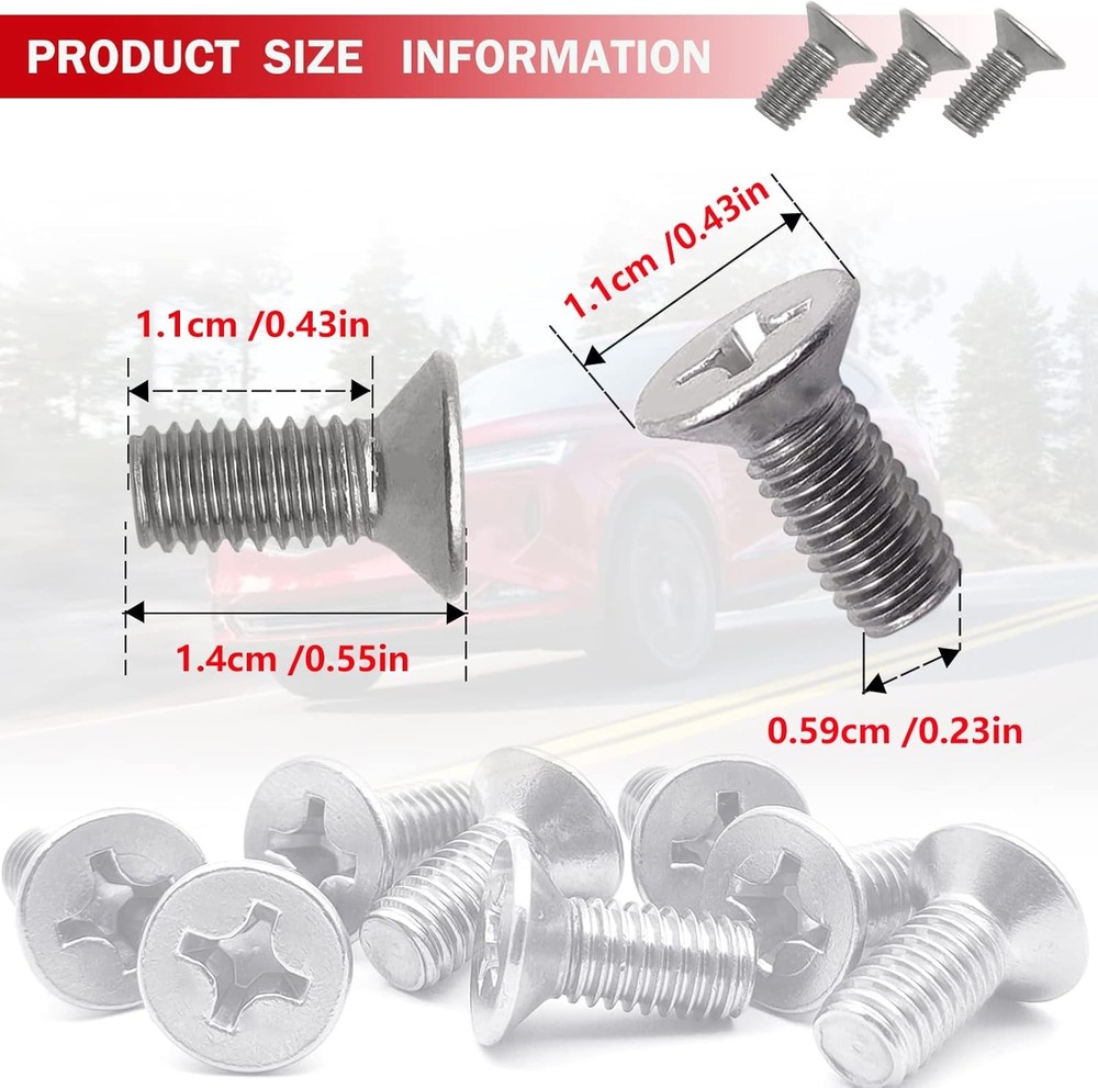 Brake Disc Retaining Screws