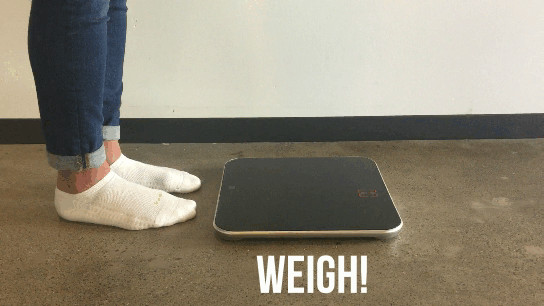 Brand New Digital Bathroom Scale (Omada)