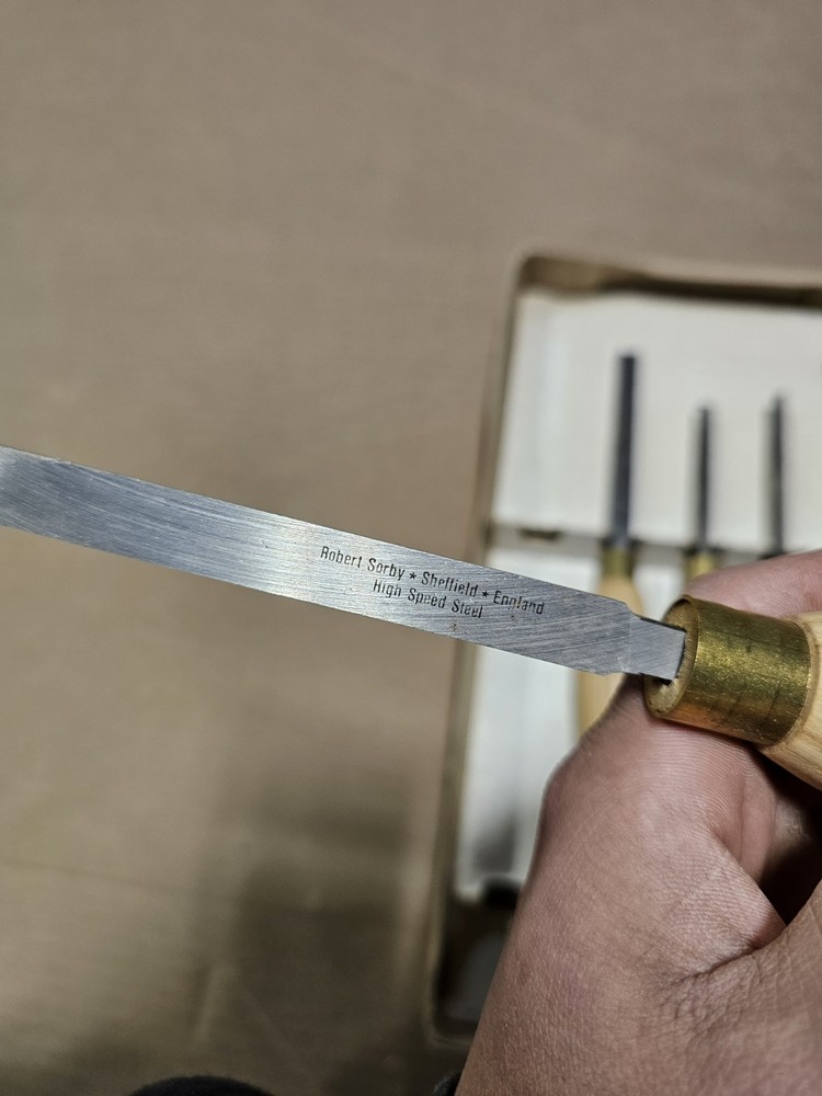 Robert SorbrySHEFFIELD ENGLANDWOODTURNING TOOL 5 SET