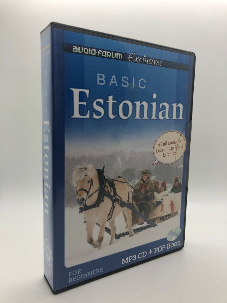 Basic Estonian (PC/MAC) by Audio-Forum