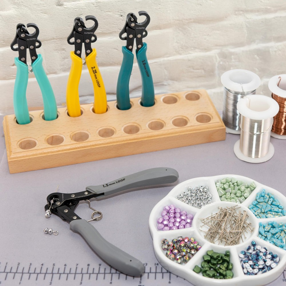 The Beadsmith One Step Looper – Create and Trim Consistent 1.5 mm Loops for