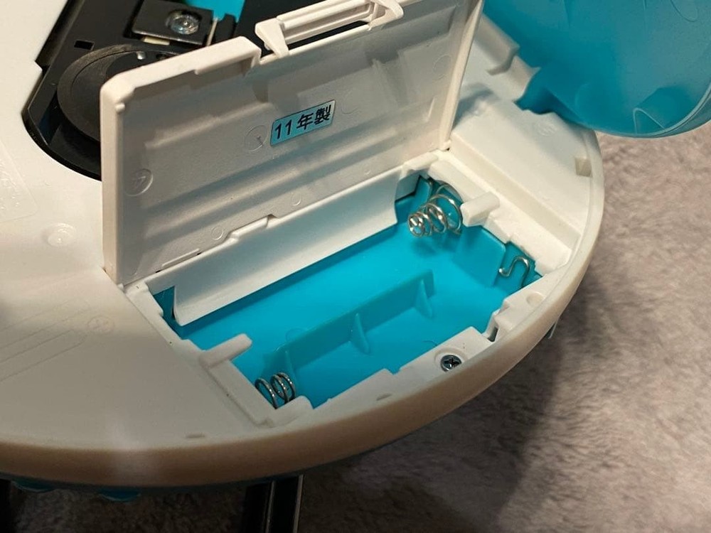 SONY D-EJ002 WALKMAN Portable CD Player Blue Only Main Unit Operation Tested