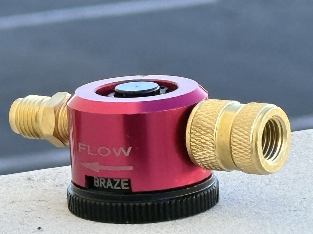 HVAC Nitrogen Purge Regulator Kit Adjust Nitrogen Purging Brazing Flow Control