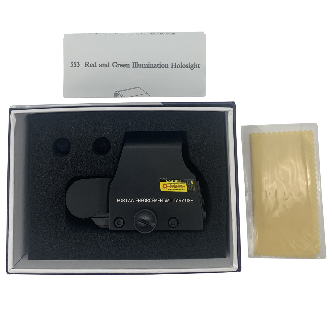 Tactical Optics 553 red green dot holographic reflex sight