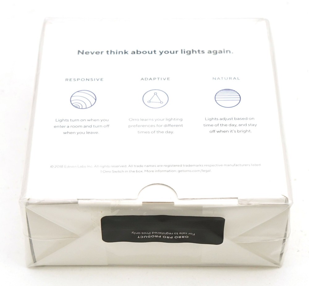 ORRO ONE Smart Home Control Light Switch Dimmer A-PRD-0010 WHITE