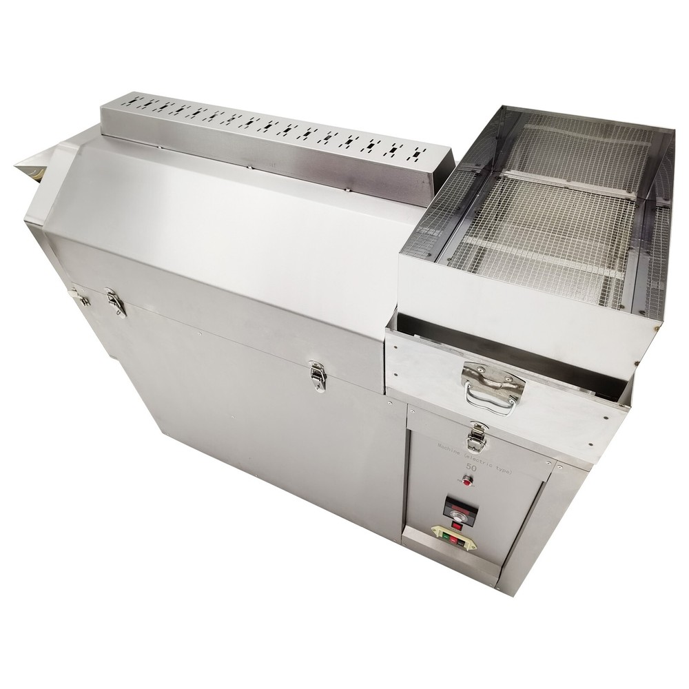 Coffee Bean Nut Dried Fruit Roaster Roller Roasting Machine Electric Heating