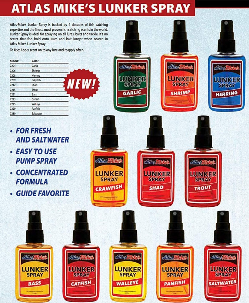 Mike's Lunker Spray 7206, 2 oz, Shrimp
