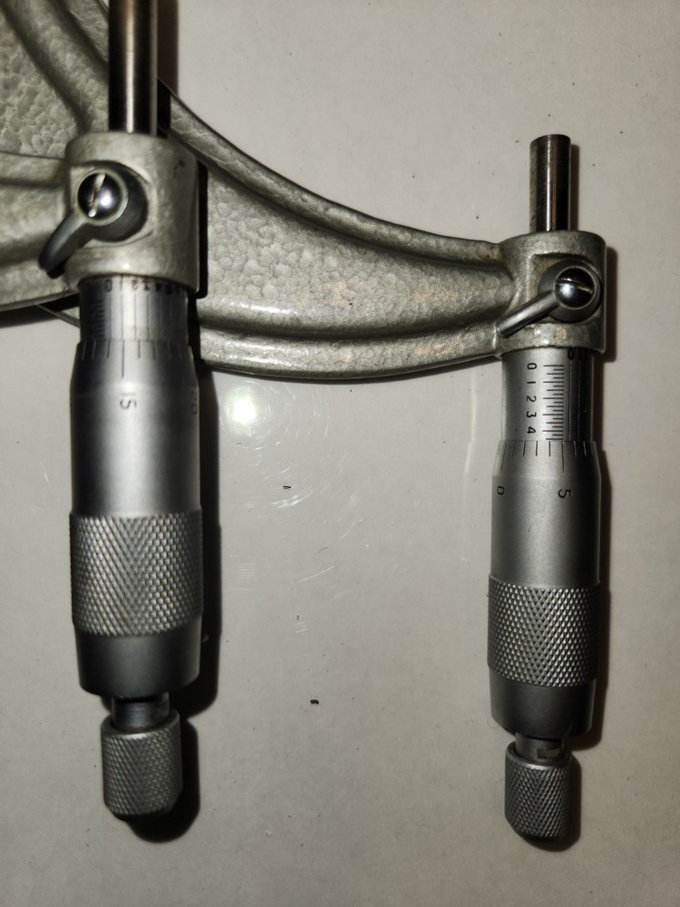 Micrometer Set (2 pcs) 4"-5" 5"-6"