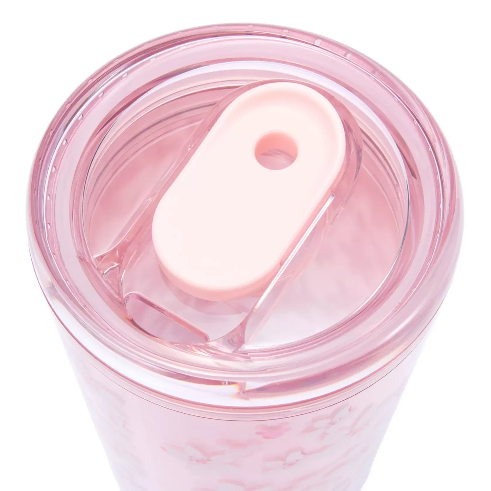 Disney Cherry Blossom Mickey Mouse Icon Sakura Starbucks Tumbler & Straw Presale