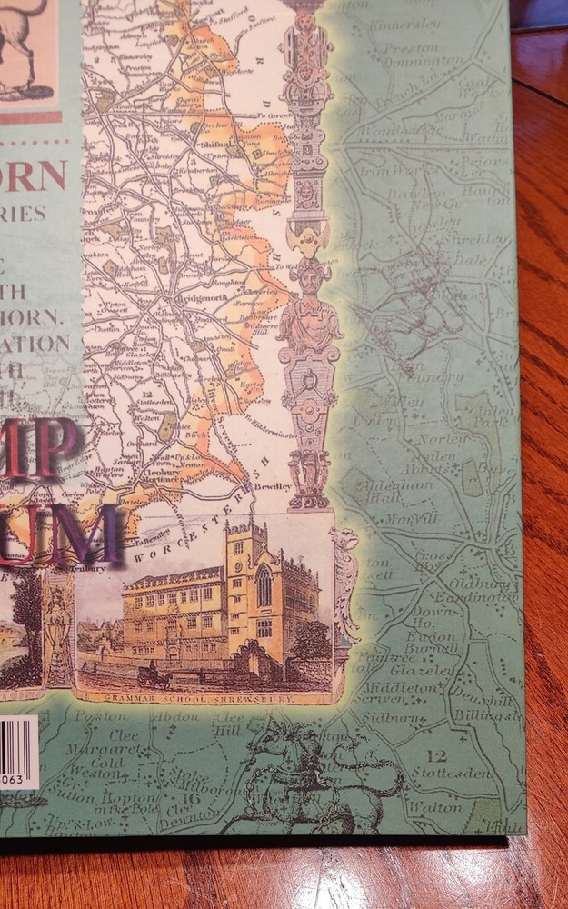 SHROPSHIRE Unicorn Empty stamp binder album collectors NEW