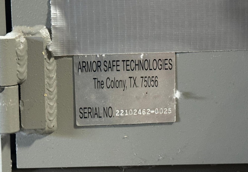 Armor Safe Technologies CacheSYSTEM 2400 RBH Cash Counting Validating Smart Safe
