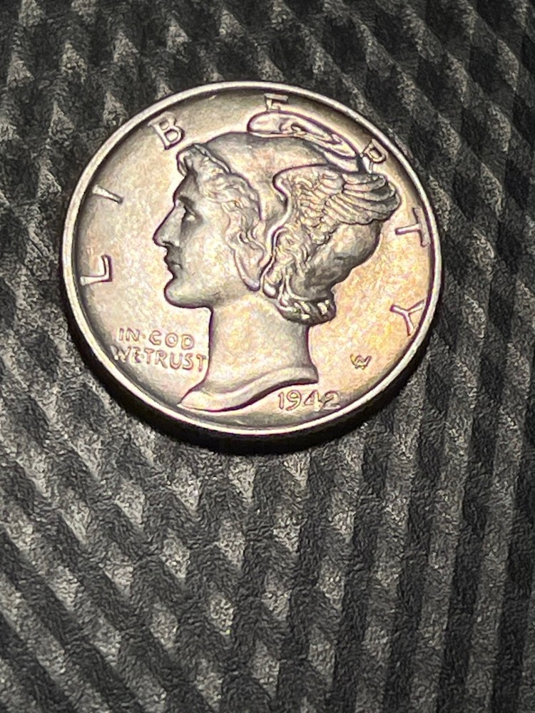 1942 Mercury Dime in sharp BU MS condition #A