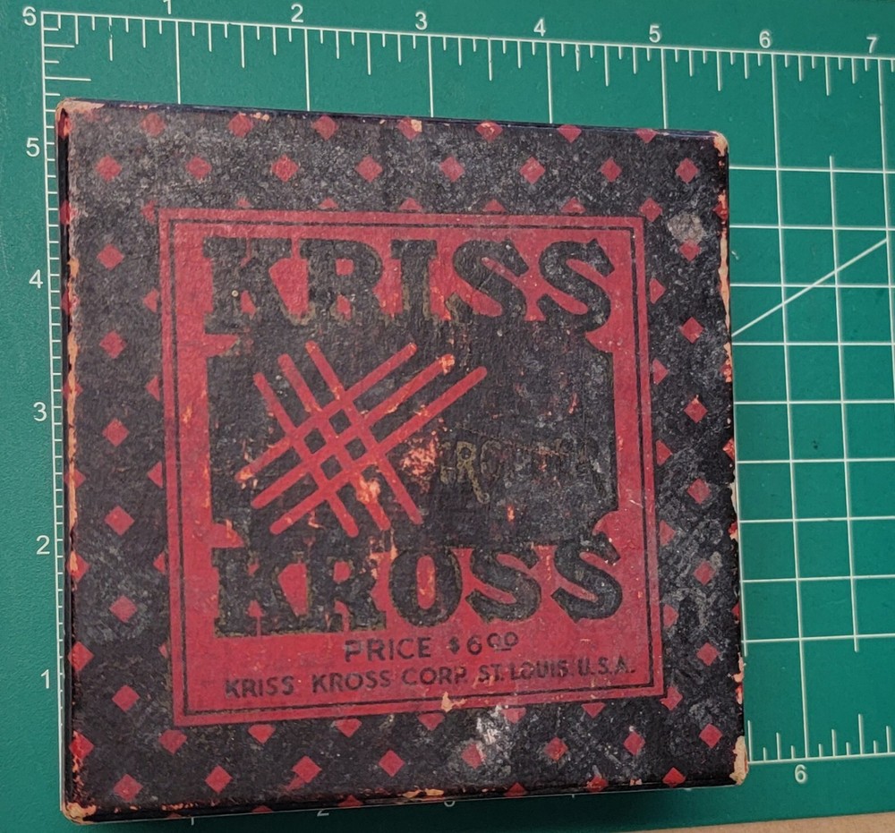 Kriss Kross Strop Razor Blade Sharpener (BOX ONLY!)