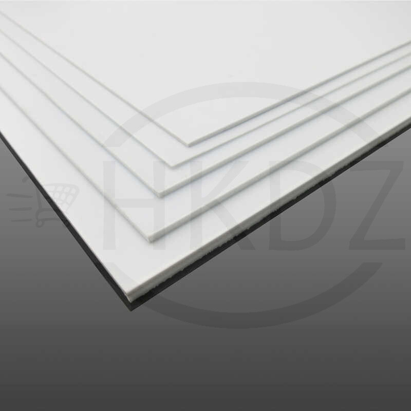 White ABS Plastic Sheet Plastic Plate Board DIY Project Model Thickess 1mm -40mm