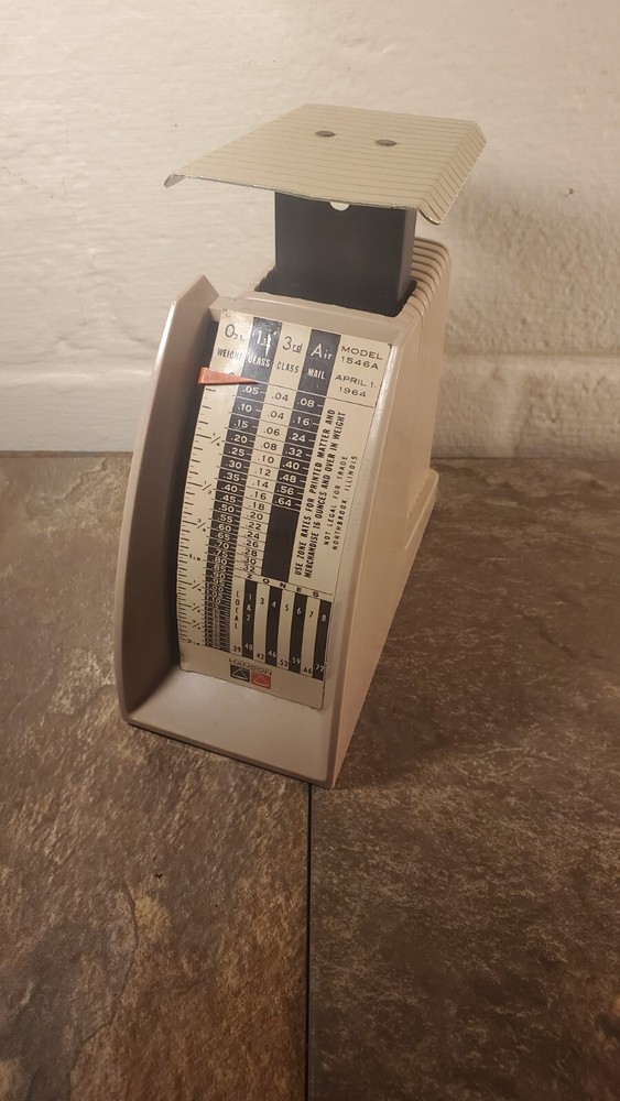Vintage Hanson Postal Scale - 1964 Old Estate Scale