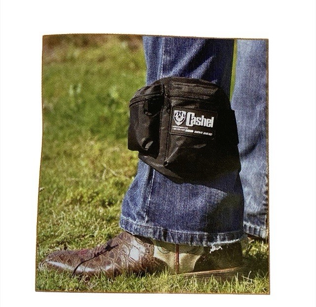 Cashel Ankle Safe Size Small - Horseback Riding, Hiking, Outdoors - Black Nylon