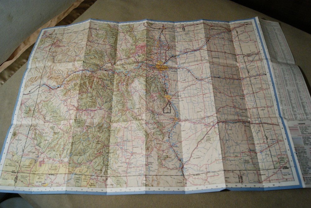 Colorado - Map - 1981