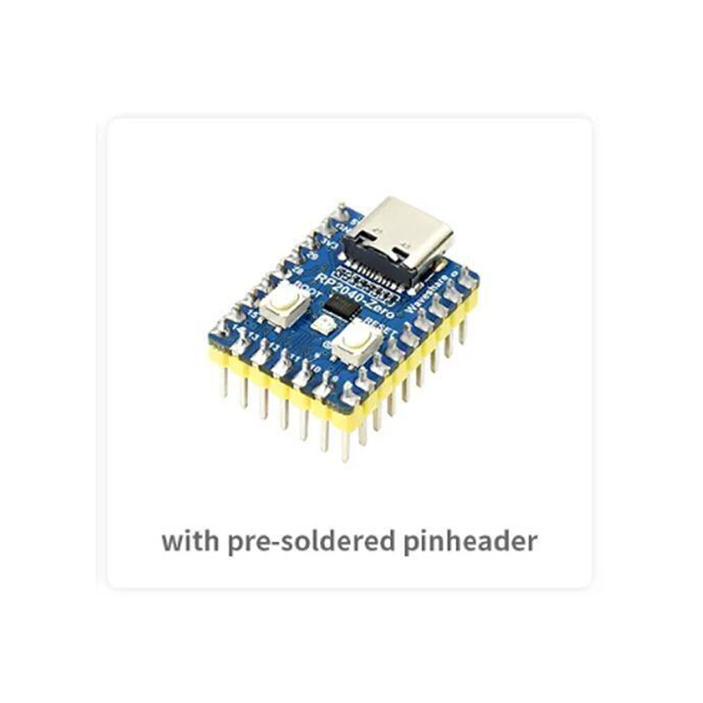2X RP2040-Zero Pico-Like MCU Board Based On Raspberry Pi Microcontroller RP2040