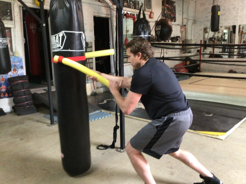 Heavy Punching bag, BOB Training straps set