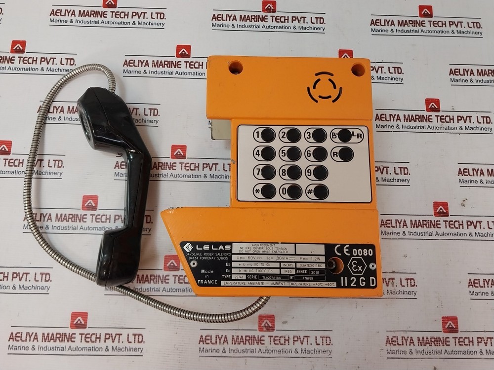 LE LAS 227A1 Explosion Proof Telephone 60V