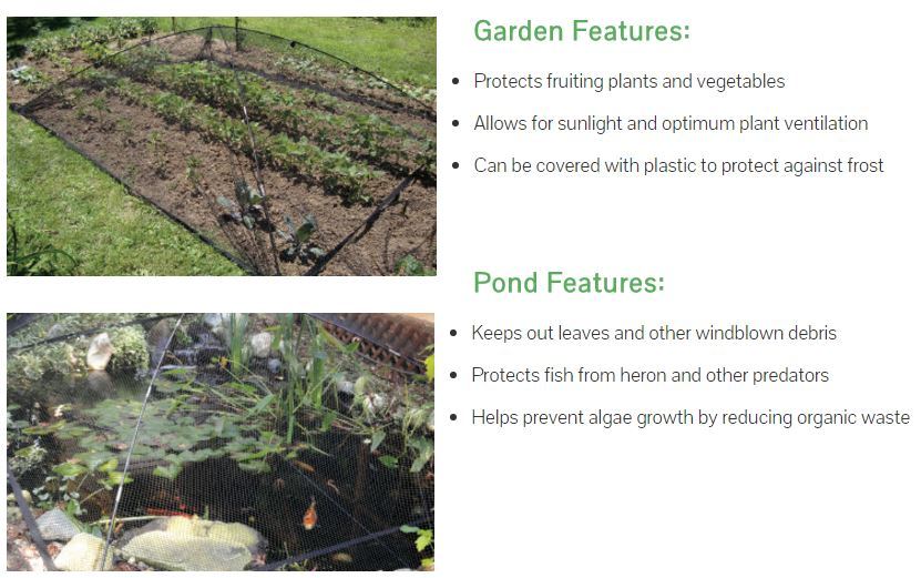 Atlantic Water Gardens Pond & Garden Protector (PGPSM PGPLG)