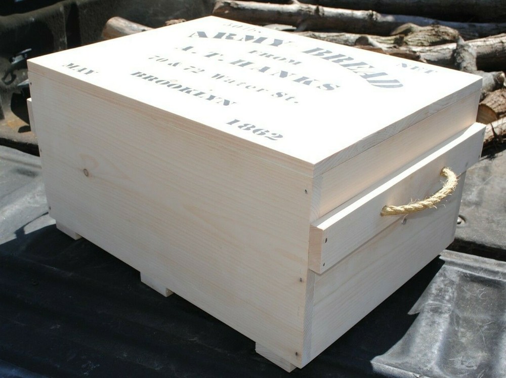 A. T. Hanks Civil War Bread Box - Nice!!