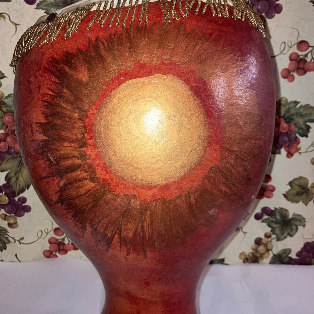 DRUM Handmade Gourd Kettle Drum Hand Painted
