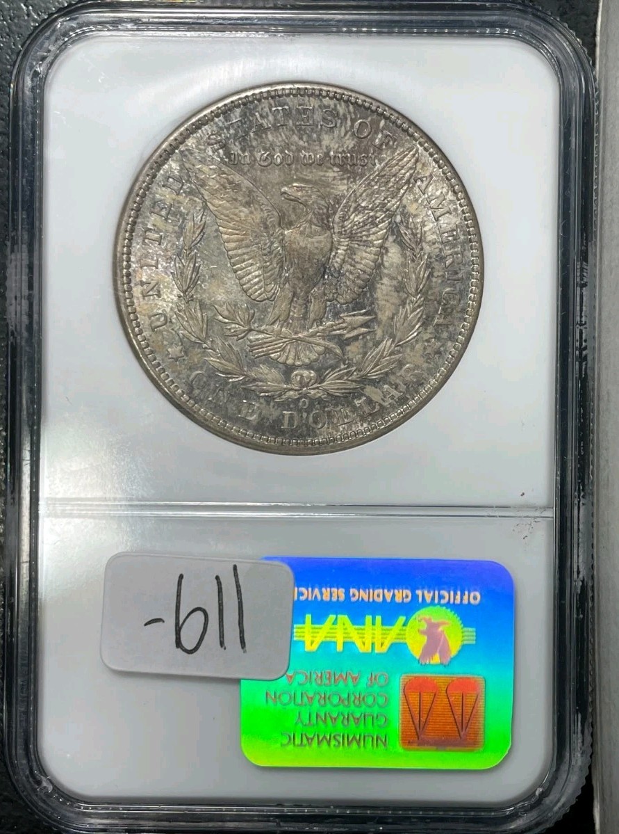 1880-O MORGAN SILVER DOLLAR ~ ANACS MS 61 ~BEAUTIFUL COIN ~ REF#3776