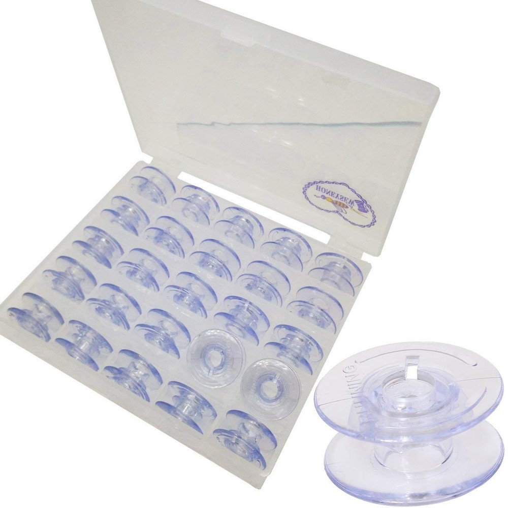 25 PCS Bobbins In Box For PFAFF Expression Creative Performance Sewing Machine