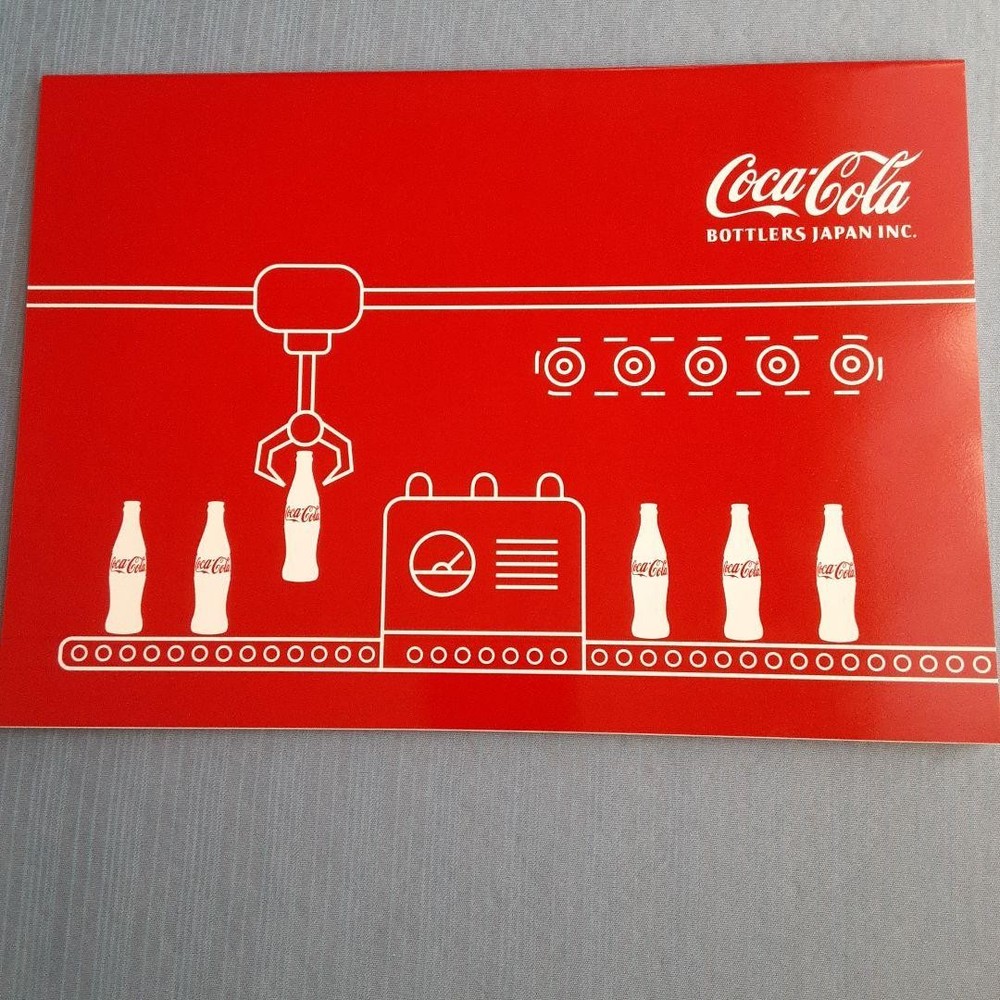 Mazda Museum Ruler Coca Cola Notebook