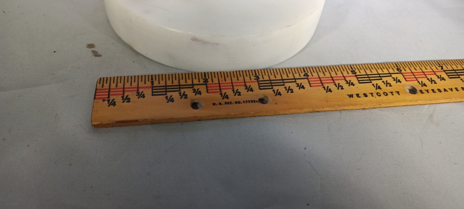 Marble Lucite & chrome 2 Tier T Bar Rack VINTAGE