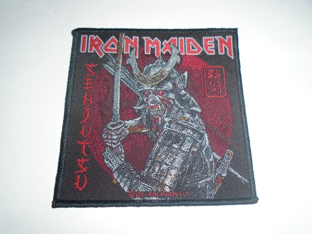 IRON MAIDEN SENJUTSU WOVEN PATCH