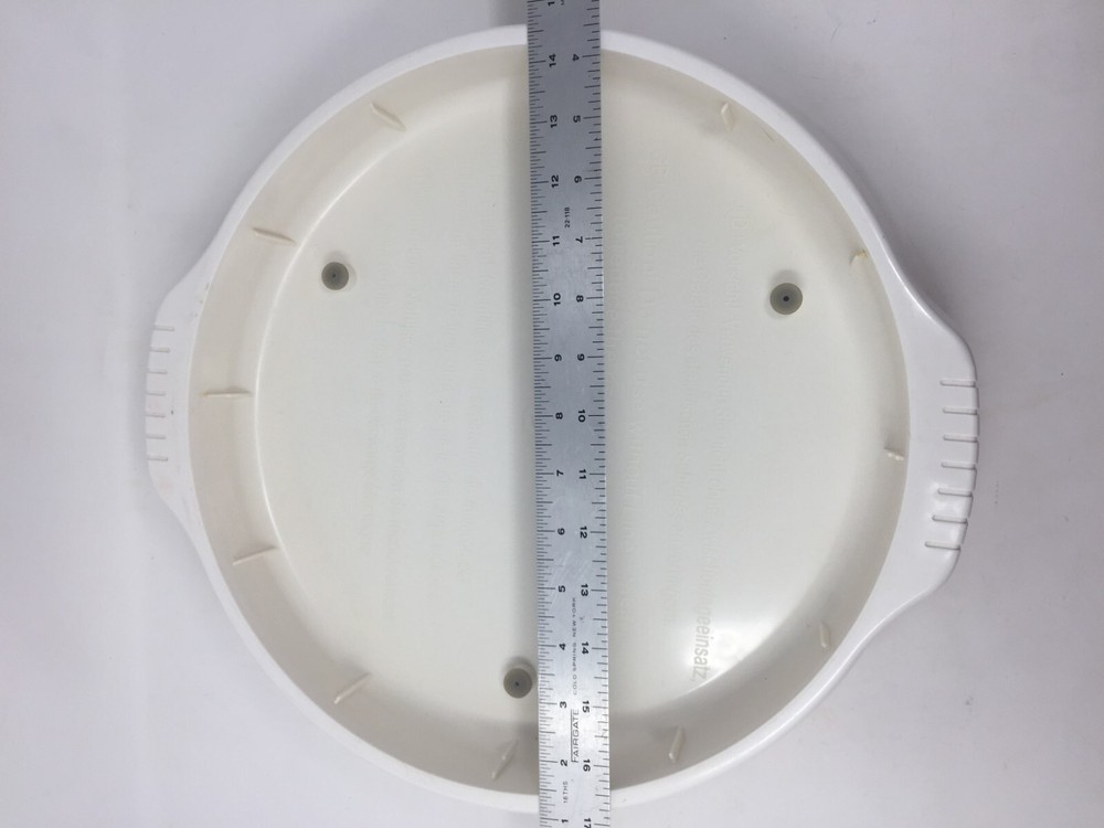 Nuwave Pro Infrared Oven Model 20334 Replacement Part White Bottom Base