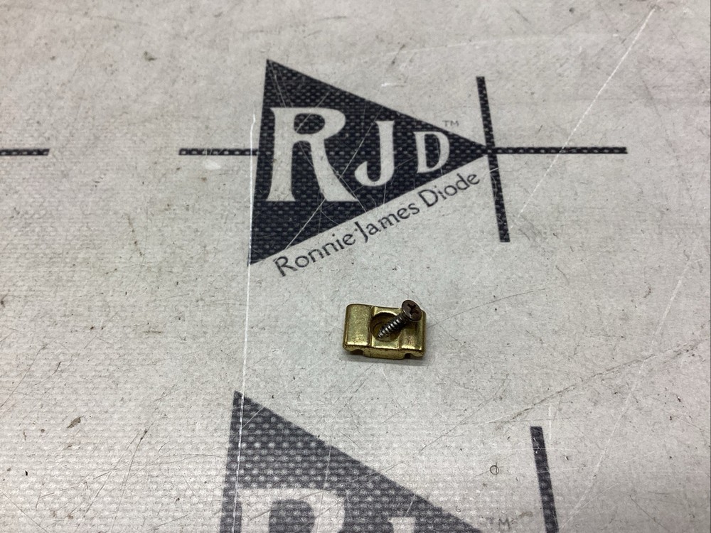 80’s Solid Brass Electric Bass Guitar String Retaining Tree