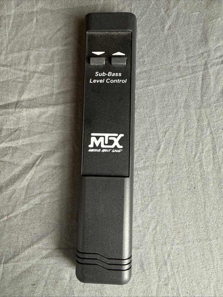 Genuine MTX Sub-Bass Level Control OEM Replacement 2-Button Remote Controller