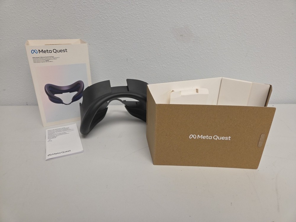 Meta Silicone Facial Interface for Quest 3 - Black